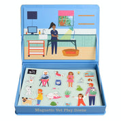 Magnetic Vet Play Scene Set (75 Pieces)