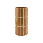 Ochre Tile Vase