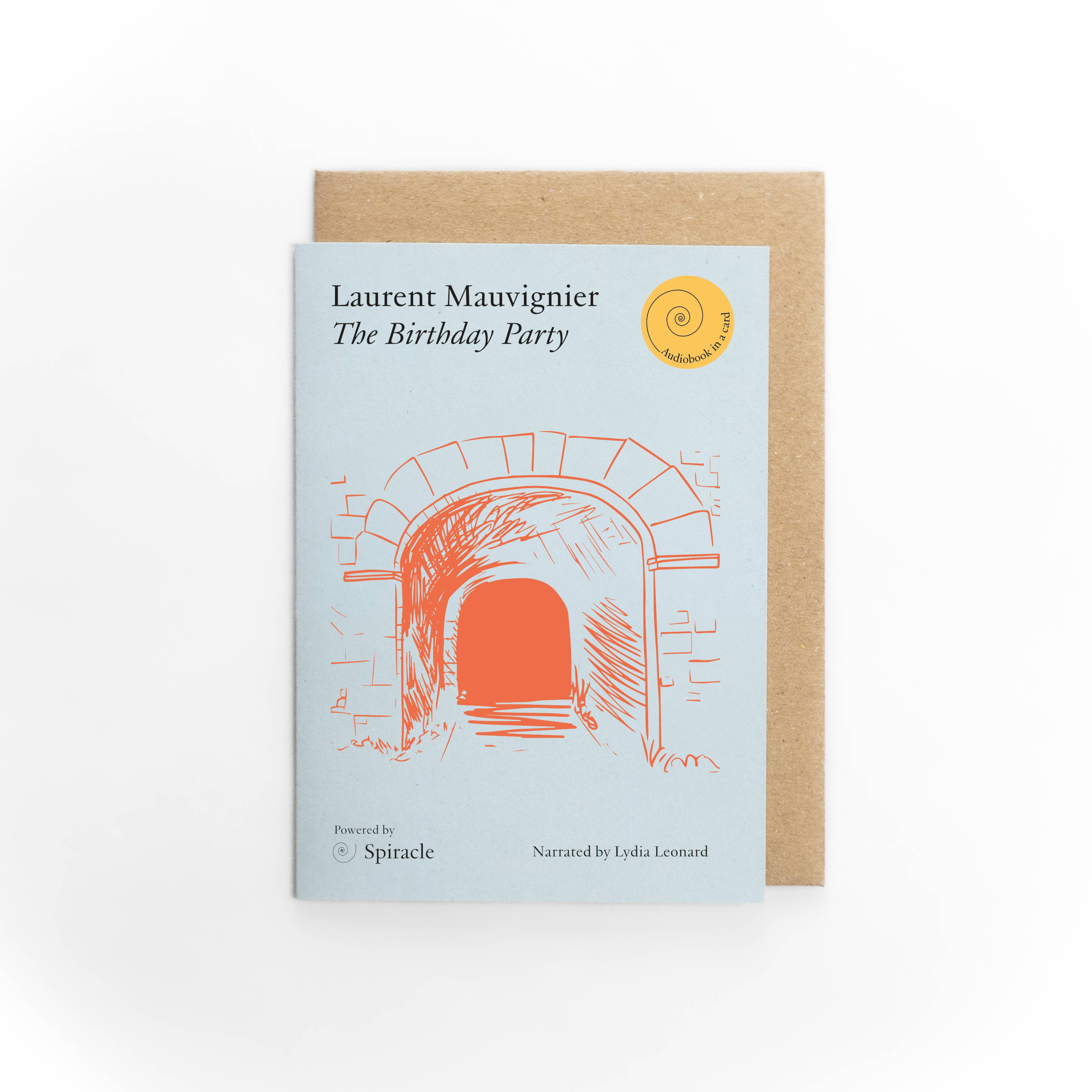 Audiobook in a Card: The Birthday Party by Mauvignier