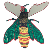 Wasp Greeting Card
