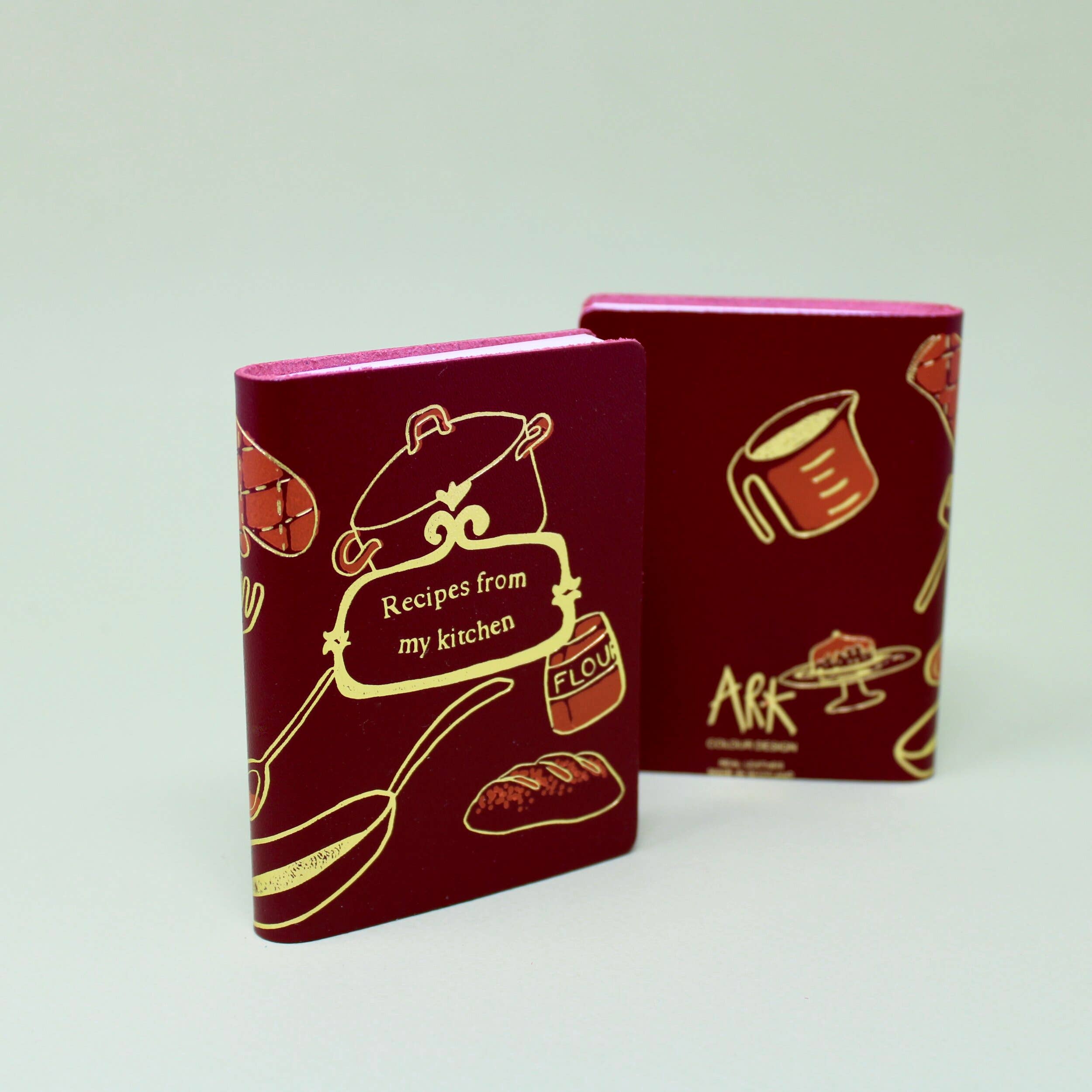 Illustrated Midi Leather Journal