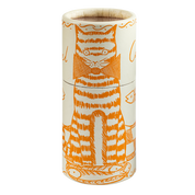 Cat and Mackerel | Large Cylinder | Safety Matches