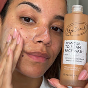 UpCircle Powder to Foam Face Wash | Willow Bark + Papaya Enzymes, 55g