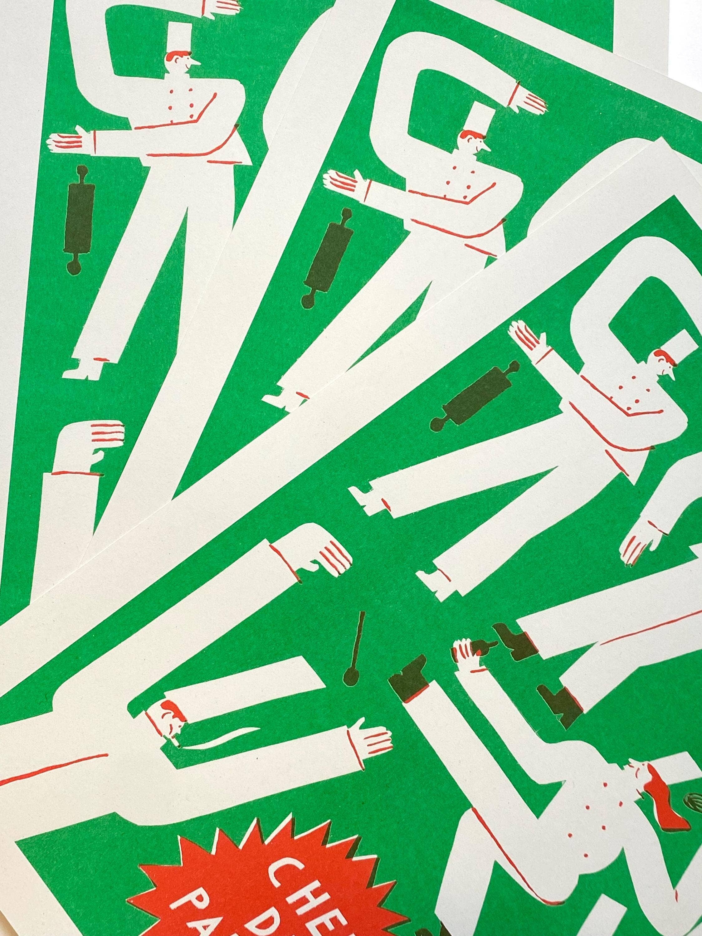 Chef de Partie | Riso print A3