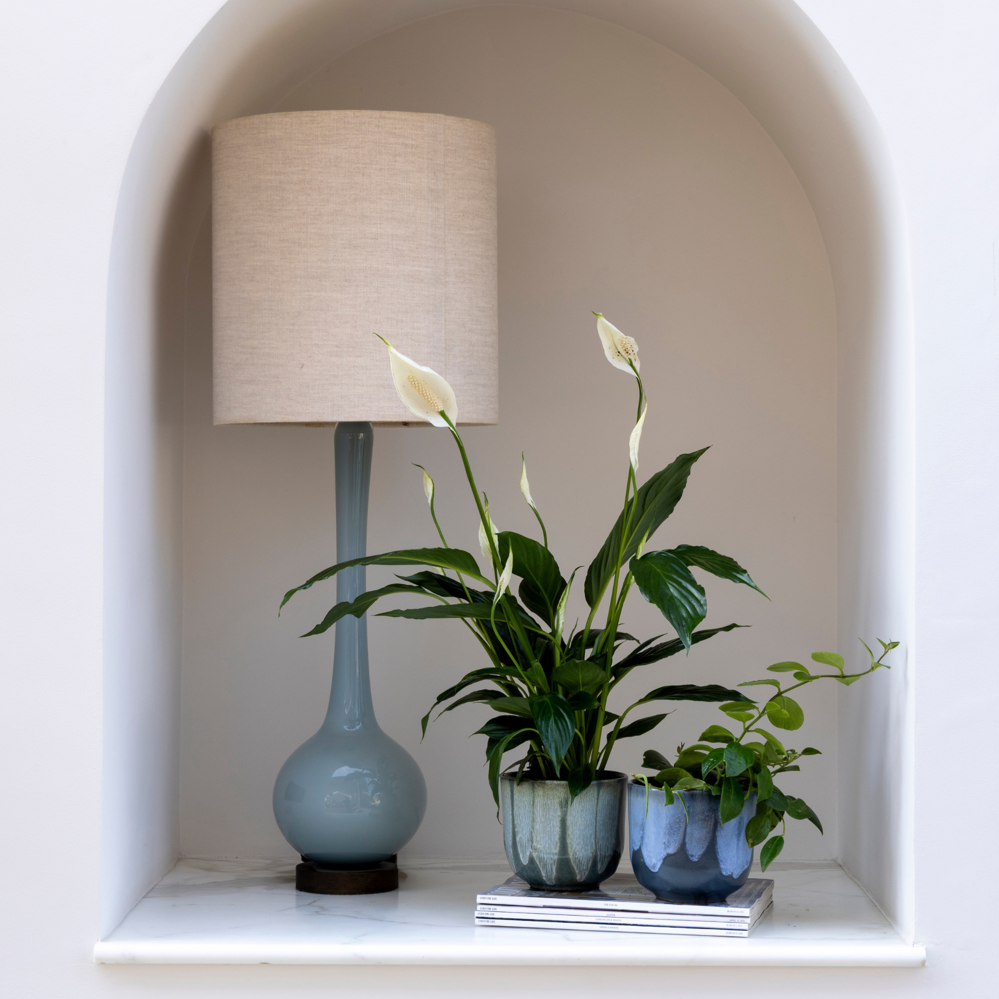 Rowe Drip Reactive Glaze Planter H15cm x D16cm