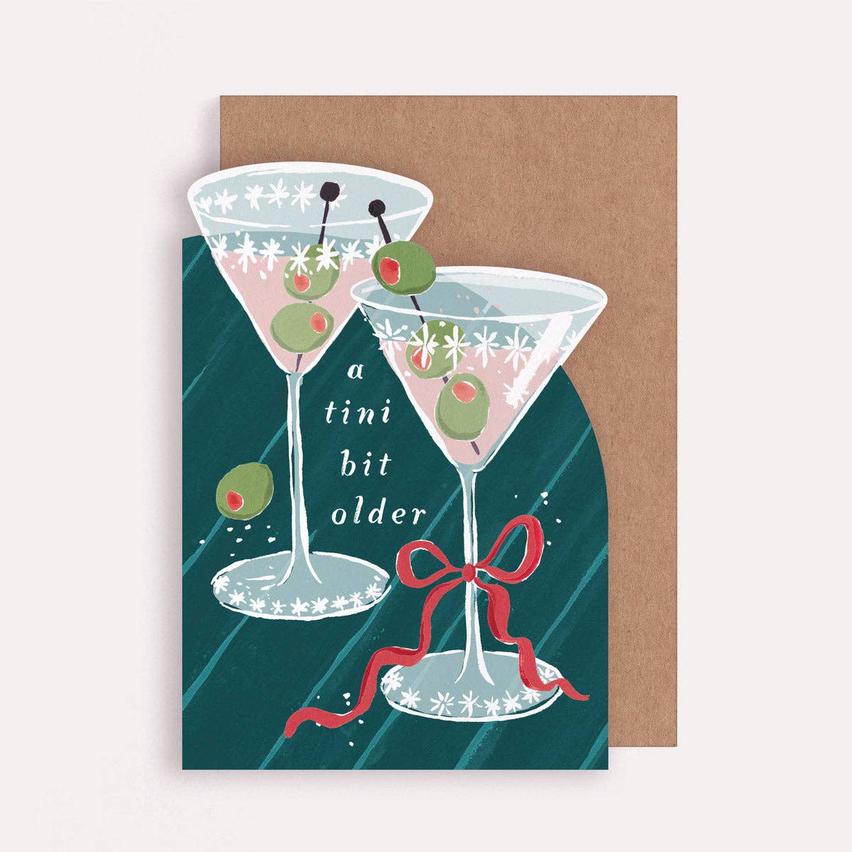 Tini Bit Older Martini Birthday Card | Birthday Cards