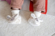 Cotton Knit Baby Slipper Socks | Sheep