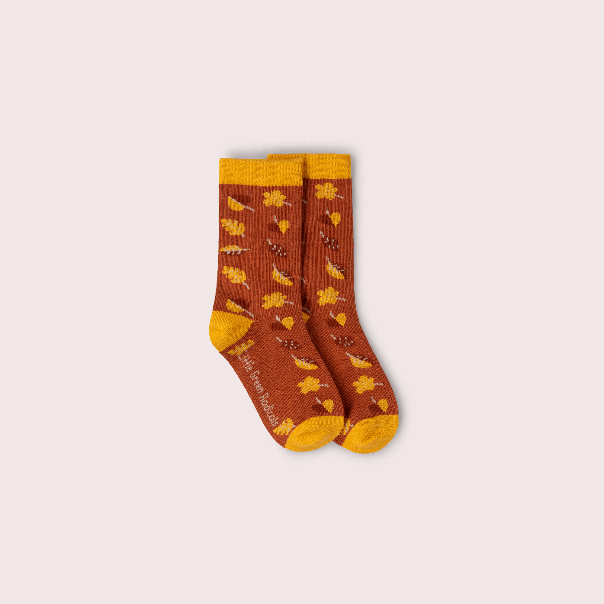 Golden Leaves Ankle Socks | 5 Pack