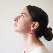 Abacus Pink/Orange Hoops