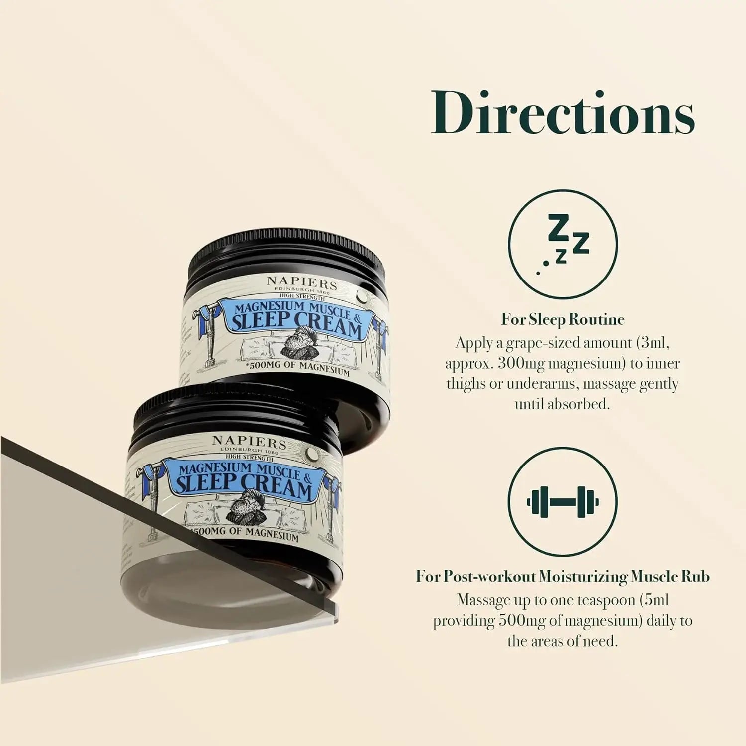 Magnesium Muscle & Sleep Cream 100ml
