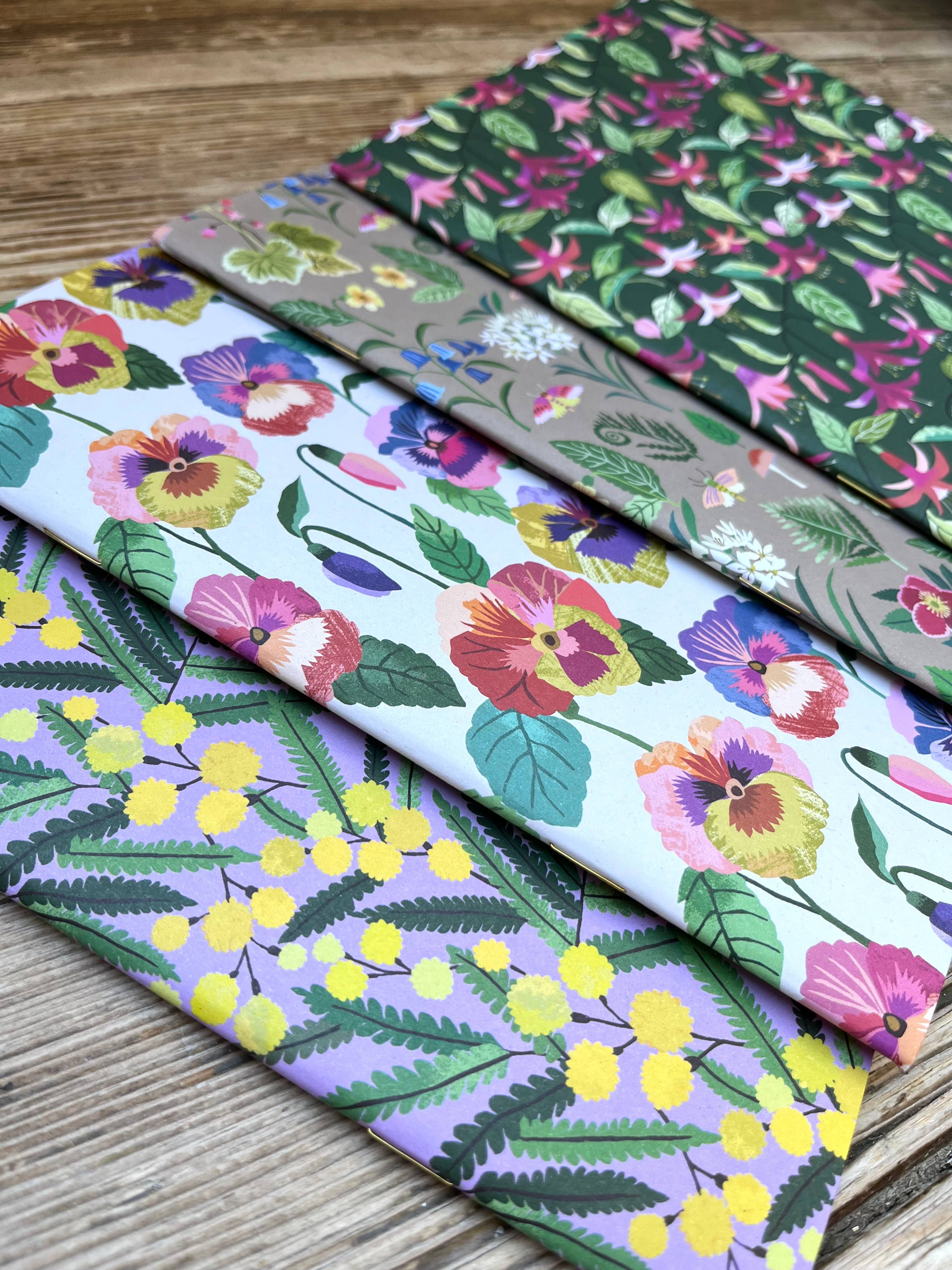 Floral A5 Notebooks (4 designs)