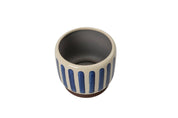 Indoor Pot | Blue Stripe