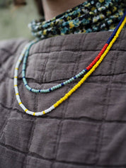 Adjustable Beaded Necklace (two colour options)