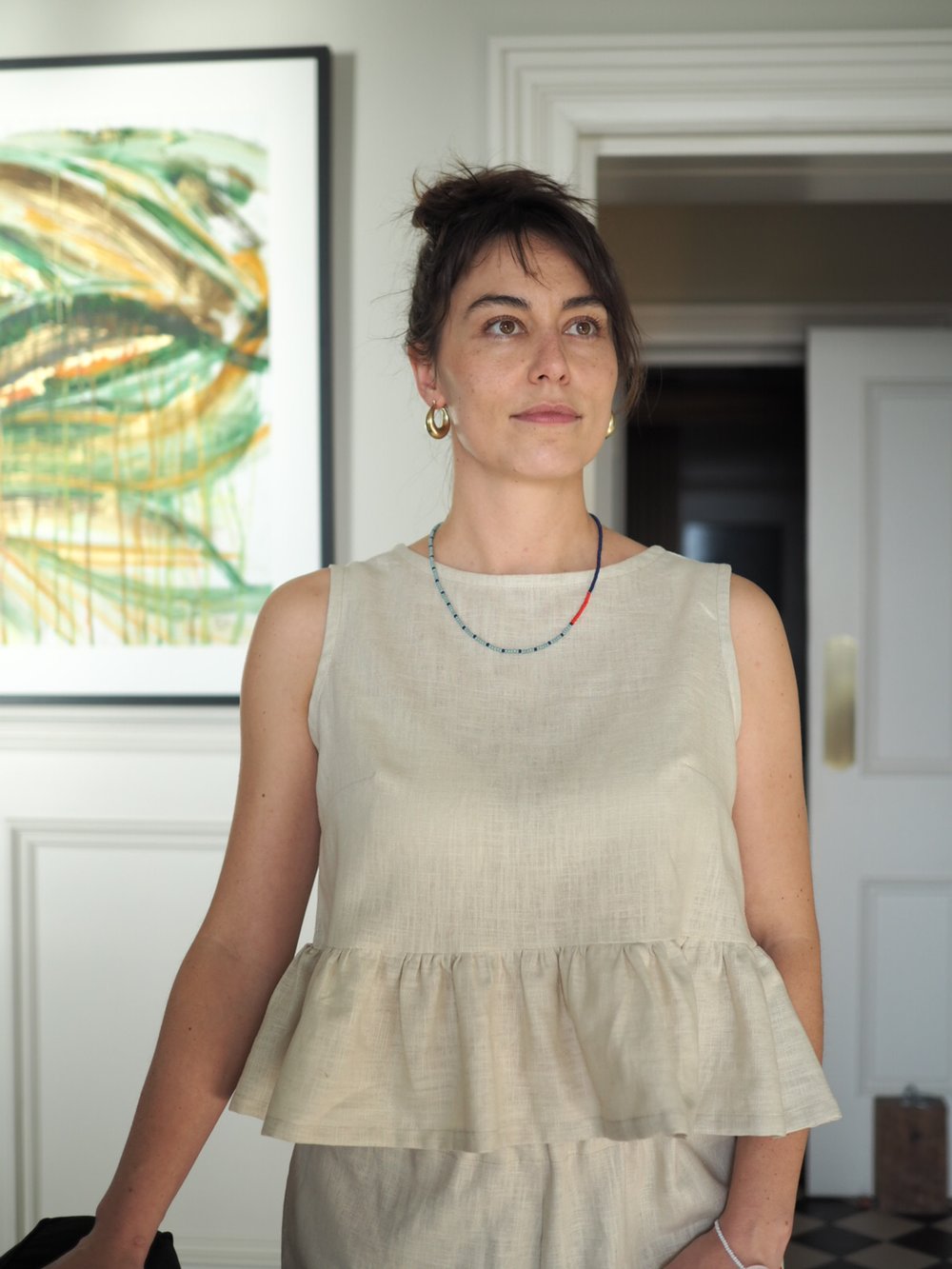 Adjustable Beaded Necklace (two colour options)