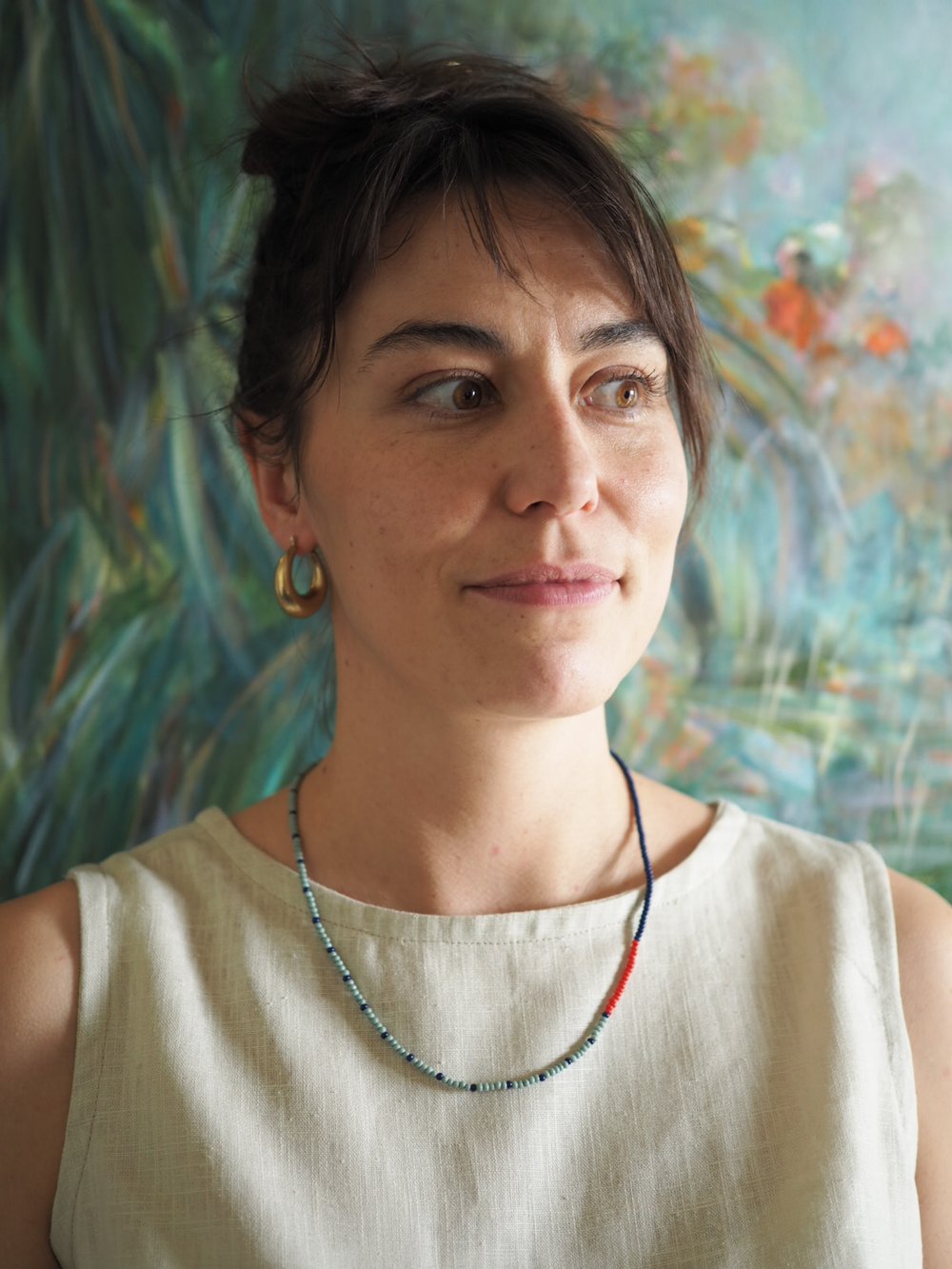 Adjustable Beaded Necklace (two colour options)