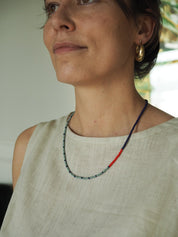 Adjustable Beaded Necklace (two colour options)