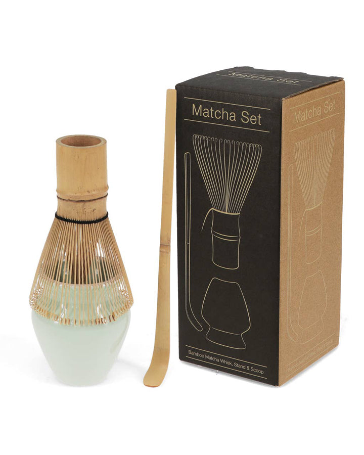 Handmade matcha whisk & Stand Set