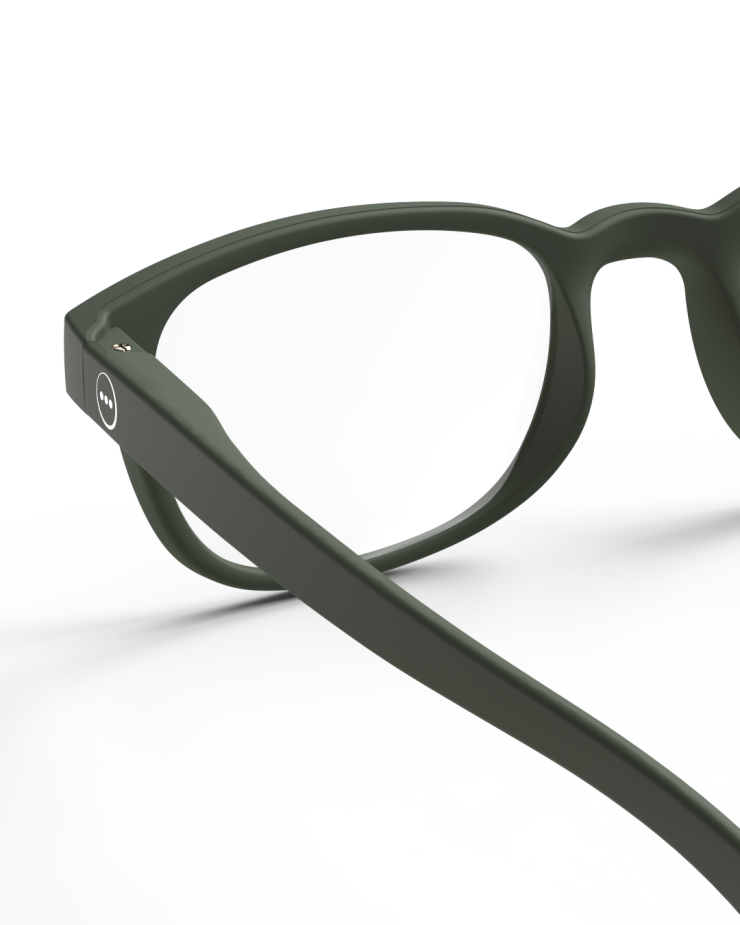 Reading Glasses 'Kaki Green' #B