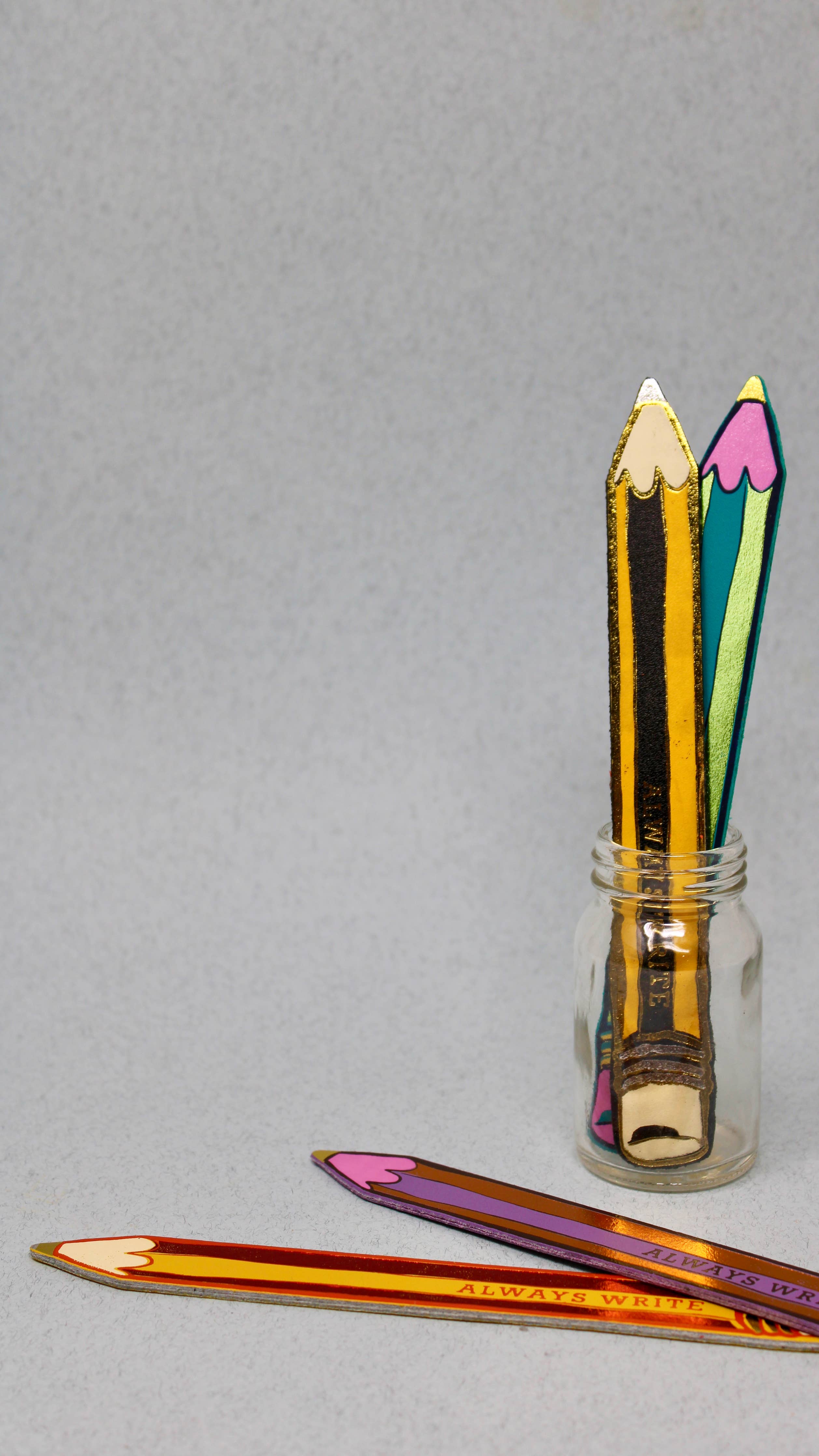 Always Write Pencil Bookmark