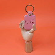 Boob Leather Keyring | Various colours