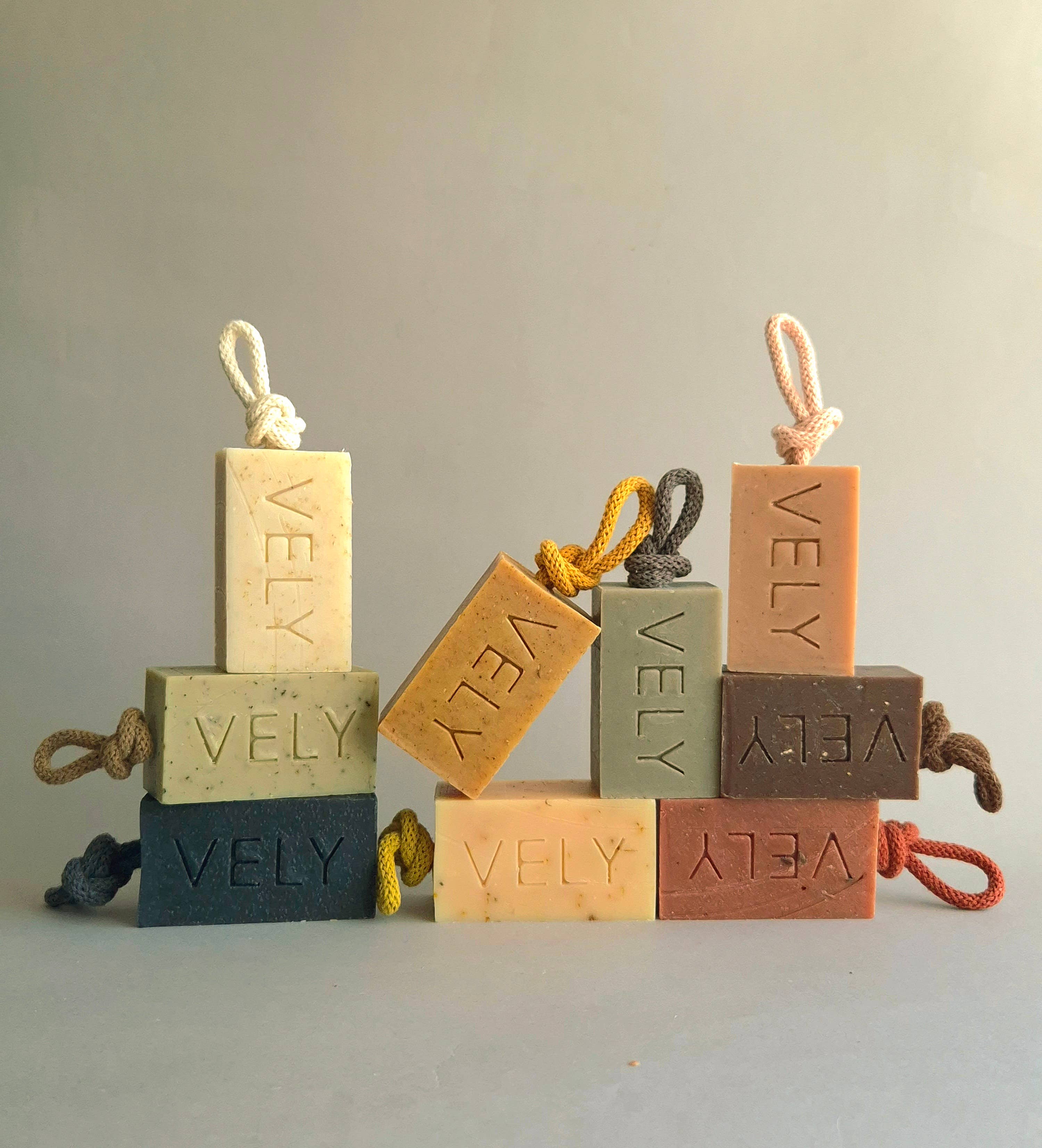 Handmade Soap on a Rope | Sea Meditation, Dead Sea Clay