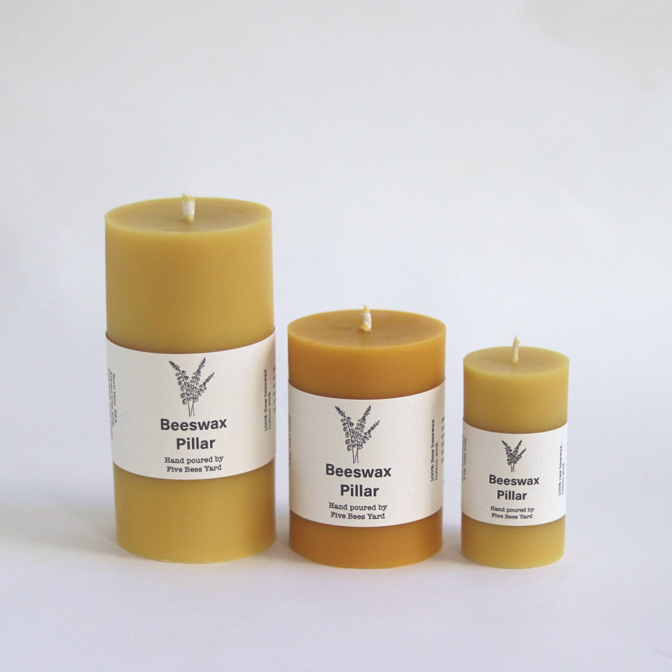 Beeswax Pillar Candles | Church Candle