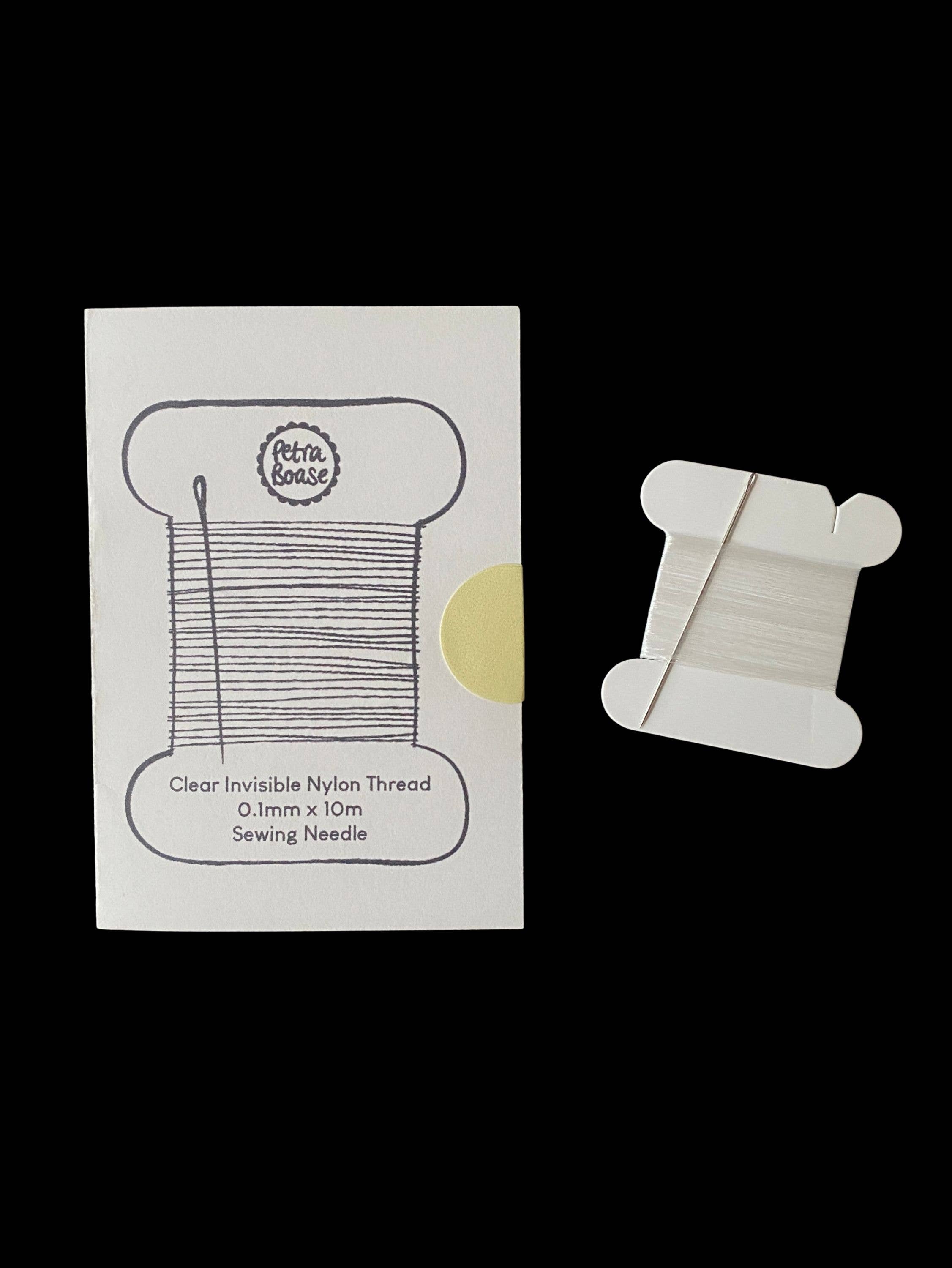 Clear Invisible Nylon Thread for Patch Sewing – 10 meters
