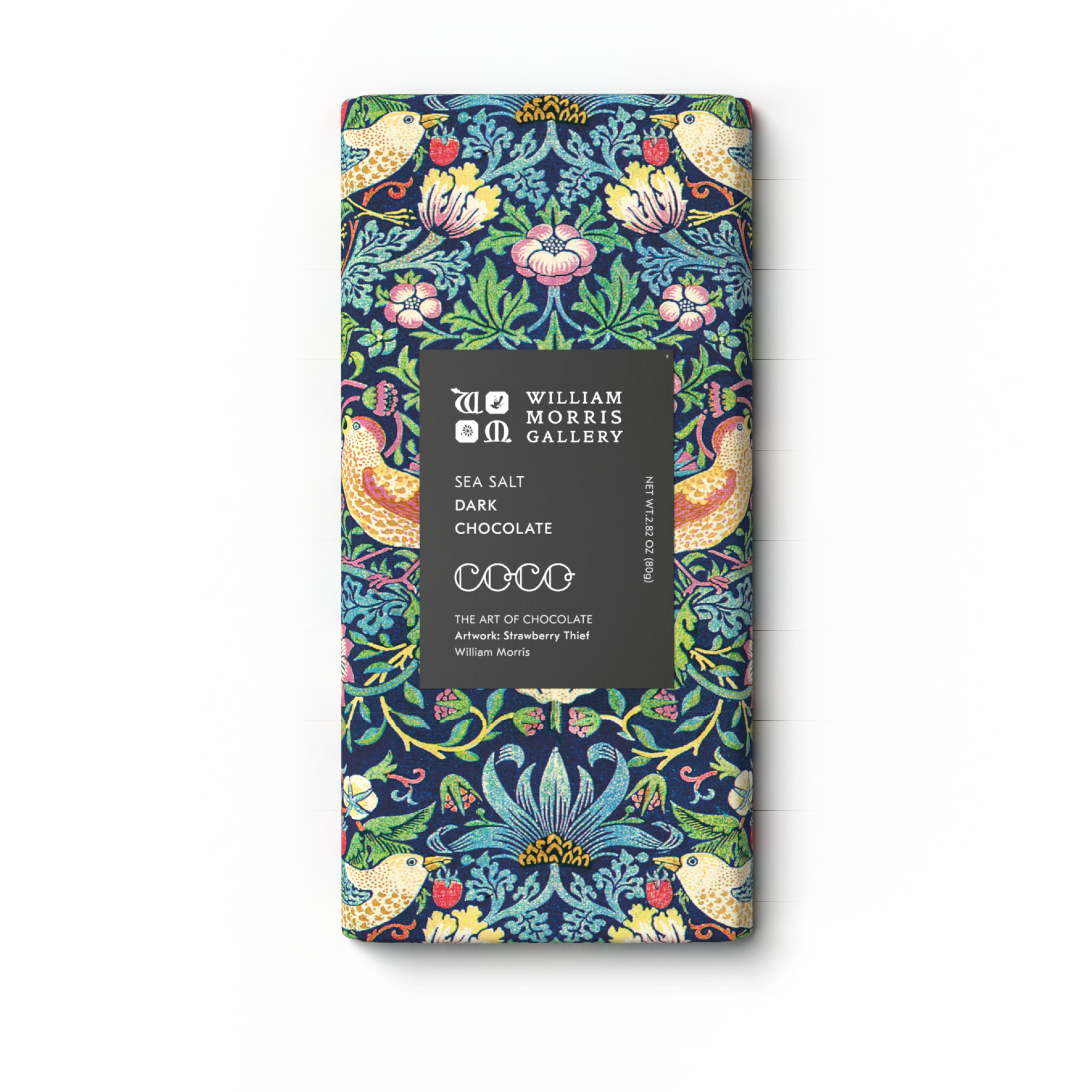 Sea Salt Dark Chocolate William Morris Limited Edition
