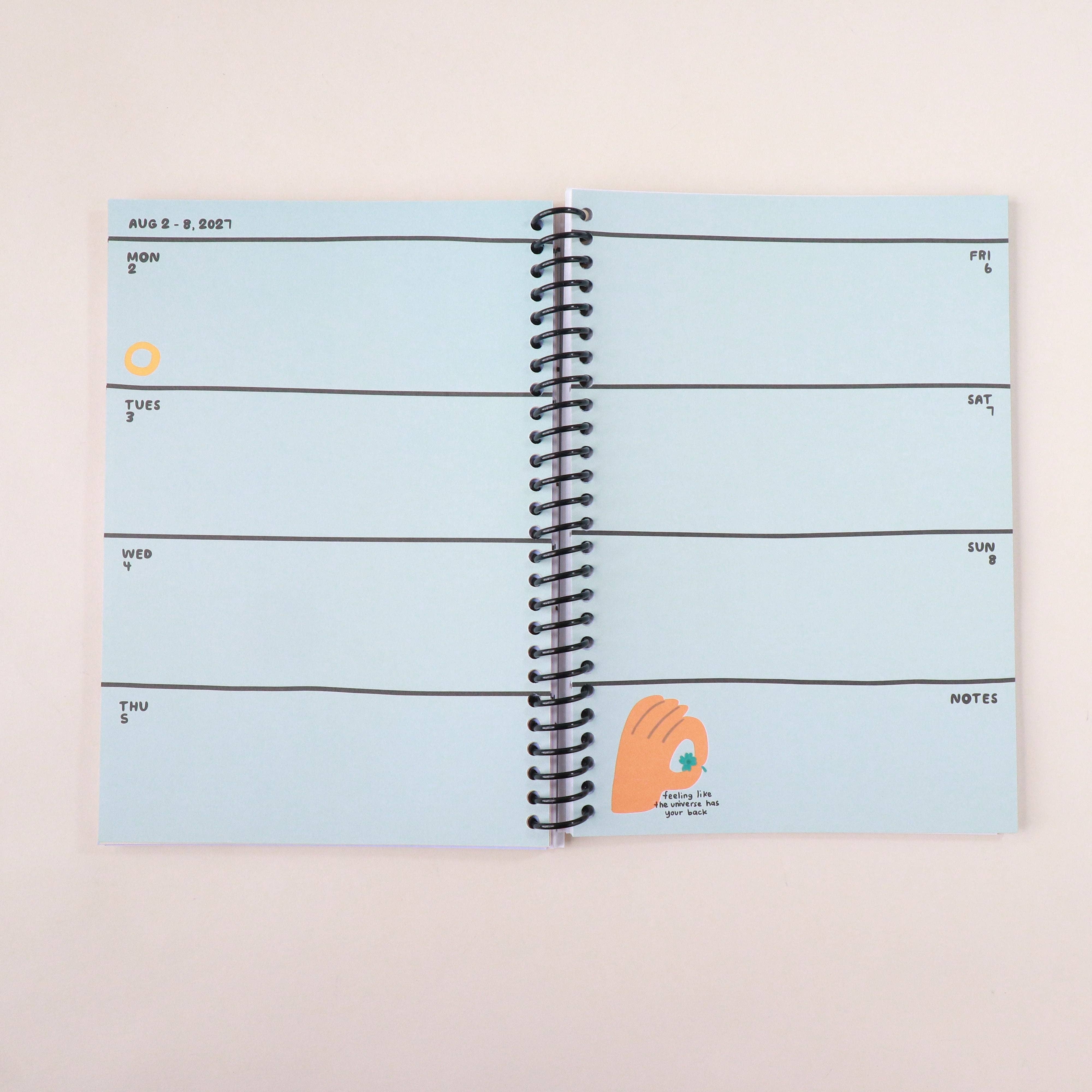 Only Good Things Weekly Planner 2027, further view