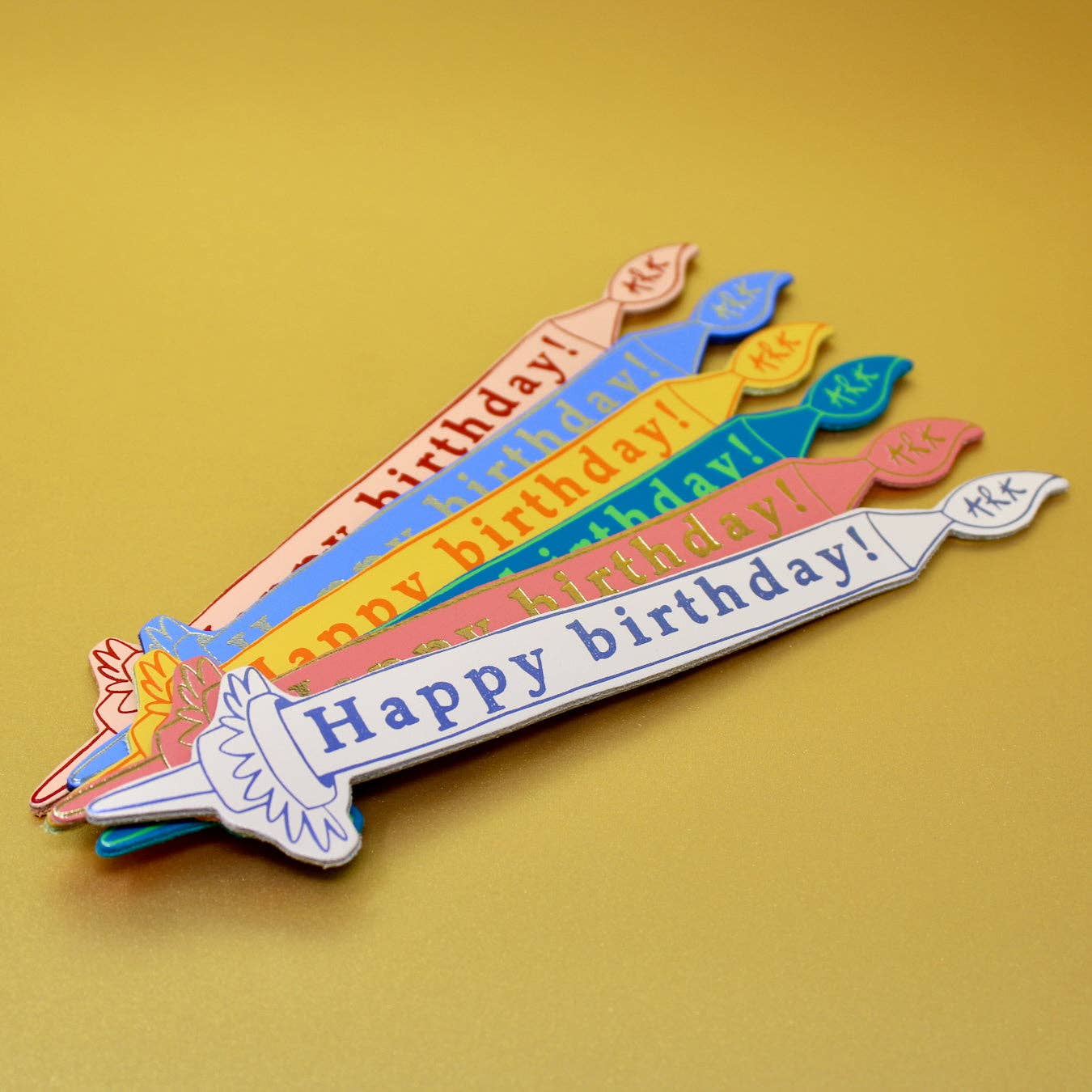 Birthday Candle Bookmark
