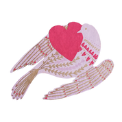 Heart Bird Greeting Card