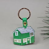 Cabin Keyring | Leather