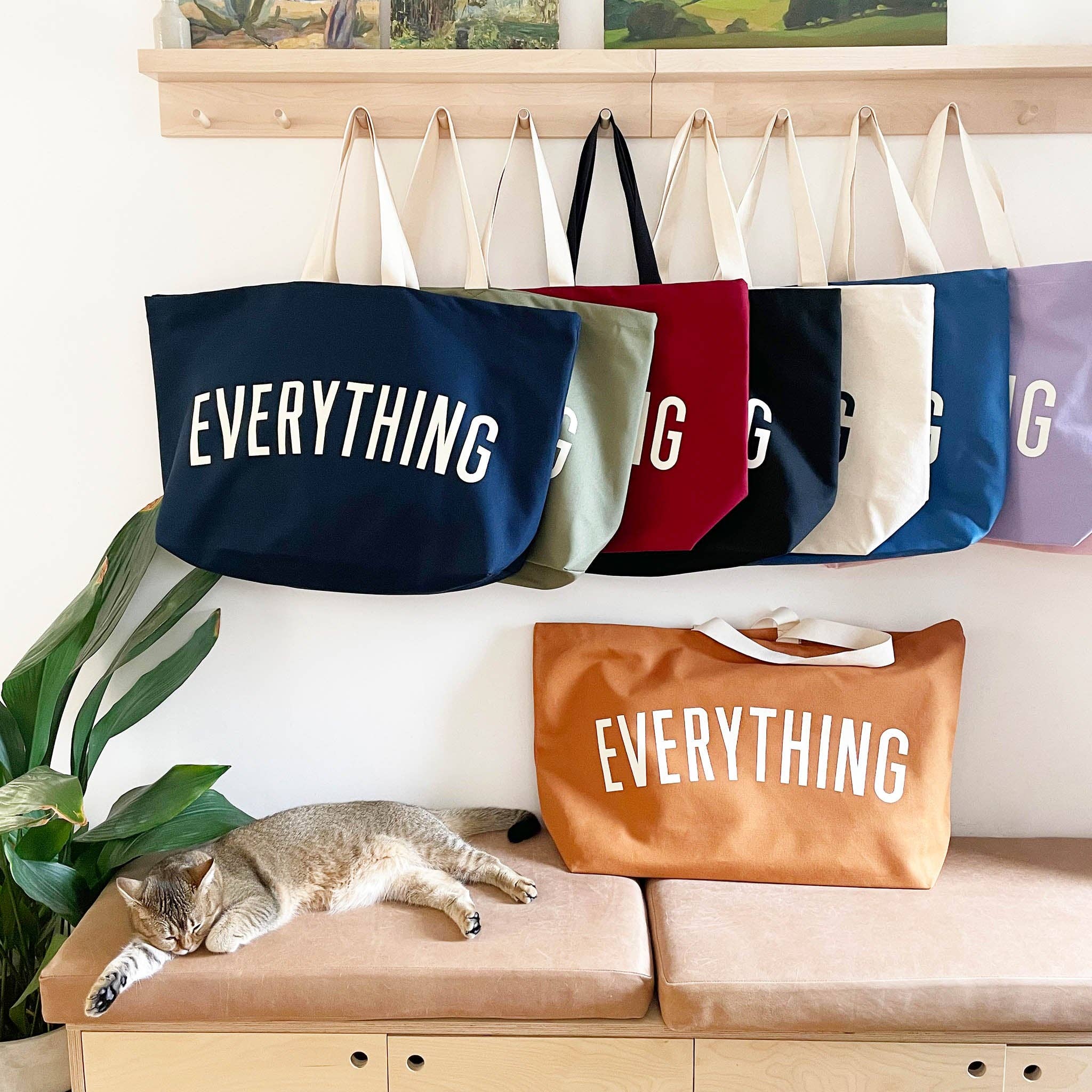 Everything | Burgundy REALLY Big Bag