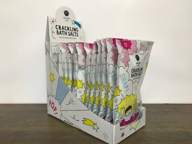 Nailmatic Crackling Bath Salts, Pink
