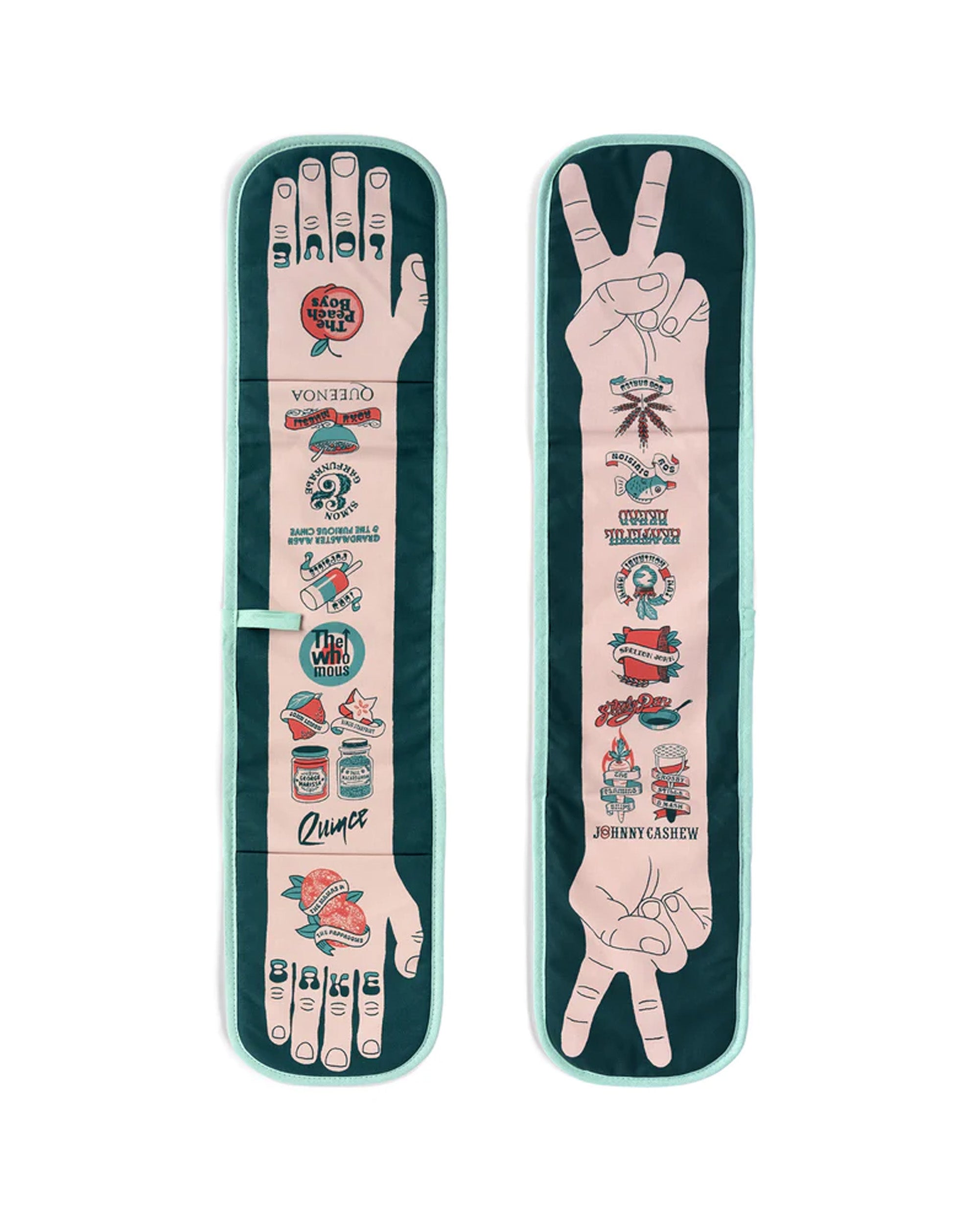 Bake Love Double Oven Gloves Light Skin