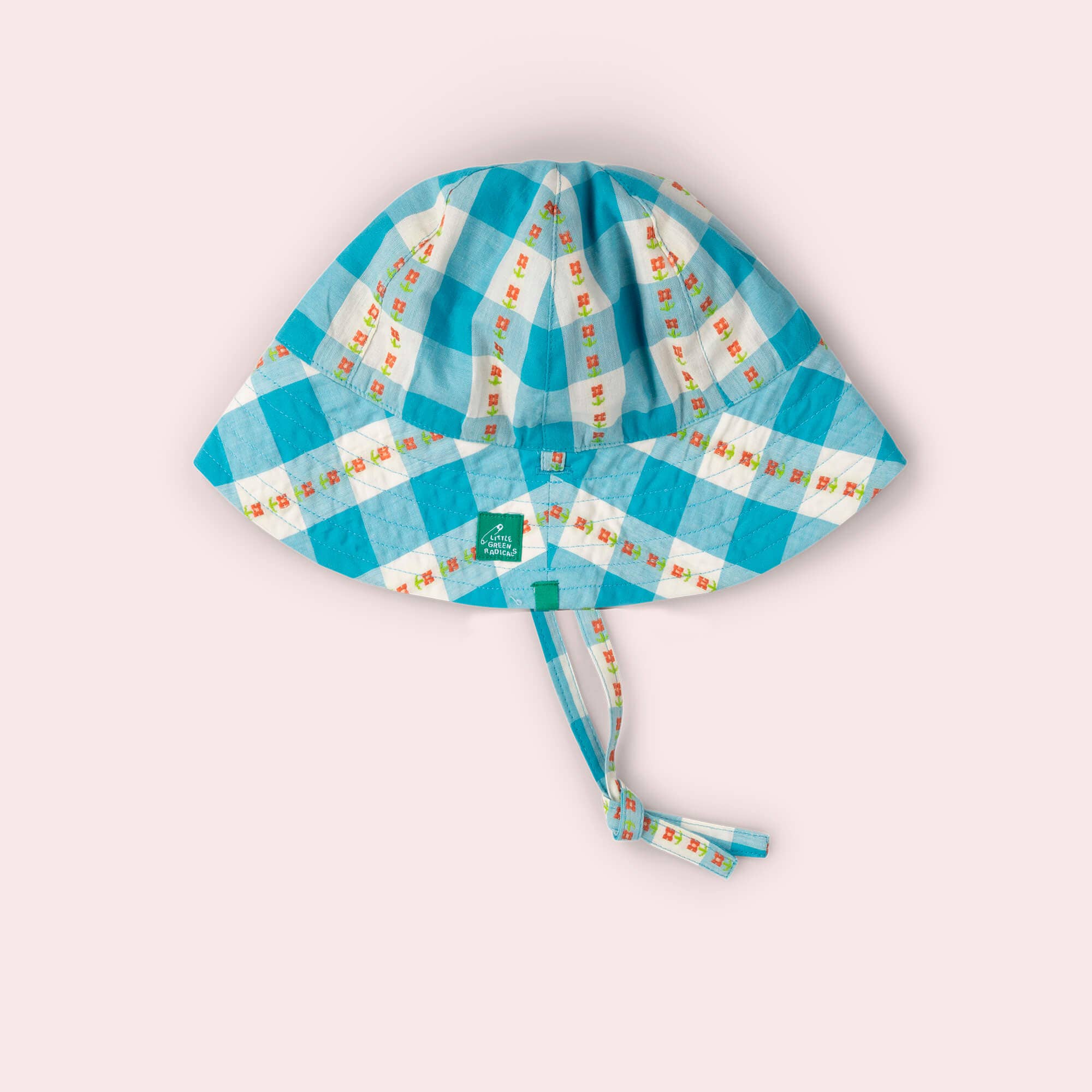 Blue Flowers | Reversible Sunhat