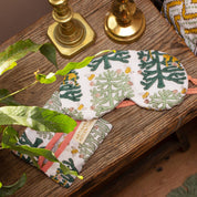 Monkey Puzzle eye mask, further view