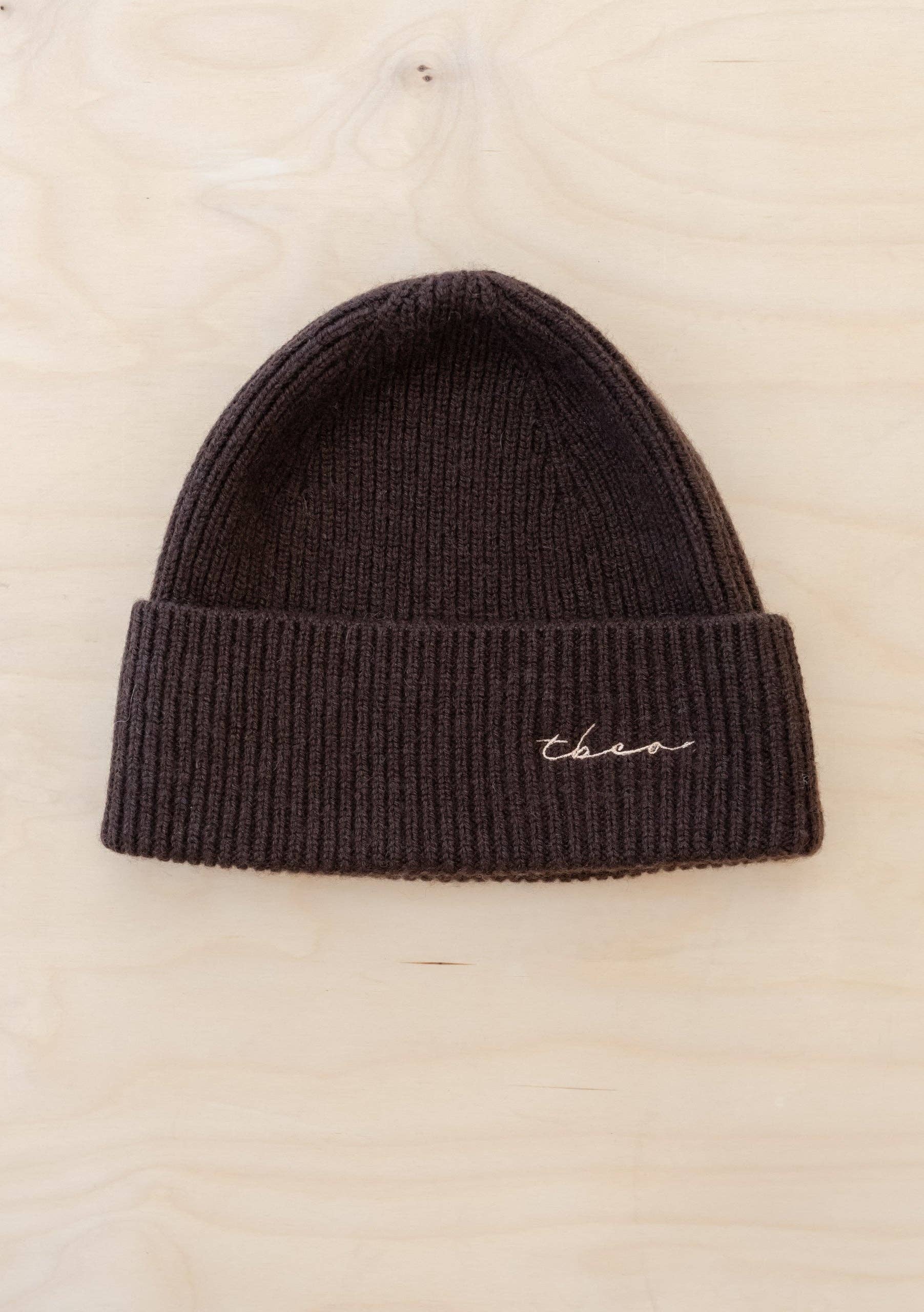 Cashmere & Merino Beanie | Chocolate