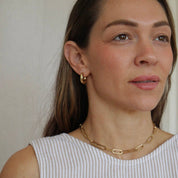 Buoy Necklace | Short | Waterproof PVD Gold Stainless Steel