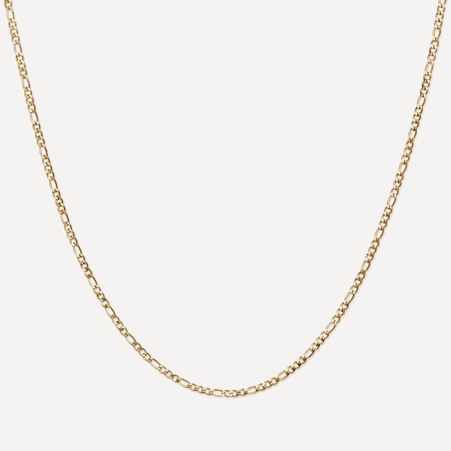 'Beach' Waterproof Gold Chain Necklace