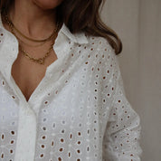 'Sea' Waterproof Gold Chain Necklace