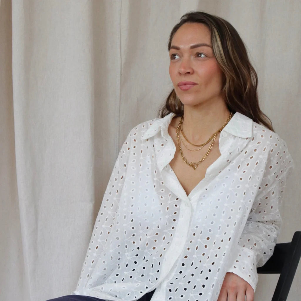 'Sea' Waterproof Gold Chain Necklace