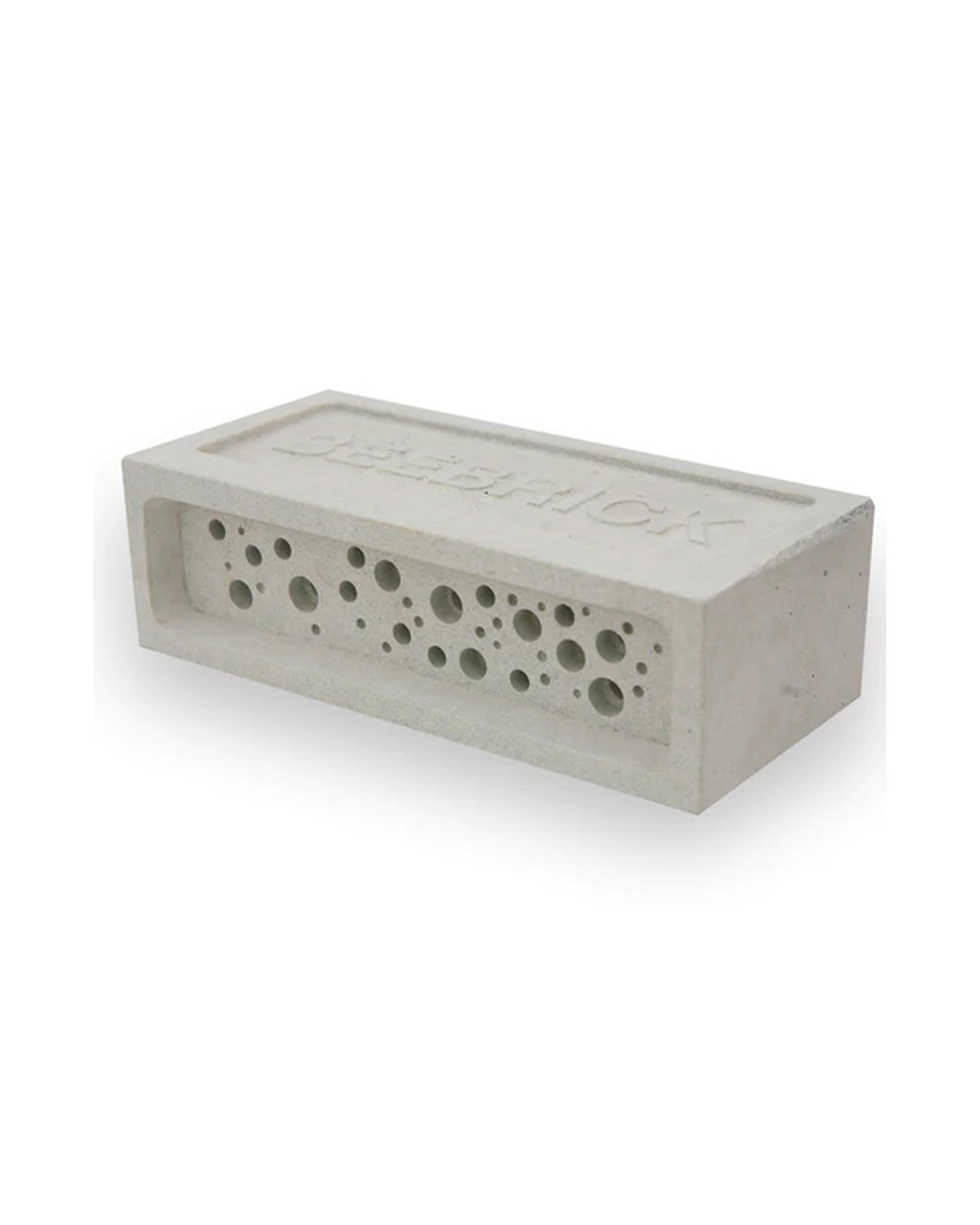 The Every Space concrete Bee Brick for solitary bees by Green & Blue