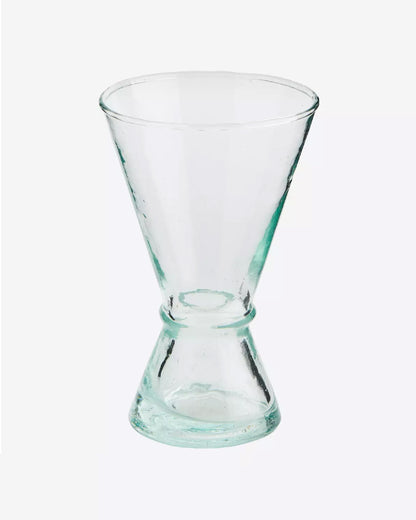 The Every Space Beldi Wine Glass with original Moroccan Beldi glass by Madam Stoltz