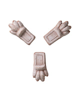 Pot Feet Lion Design in Rose Terracotta