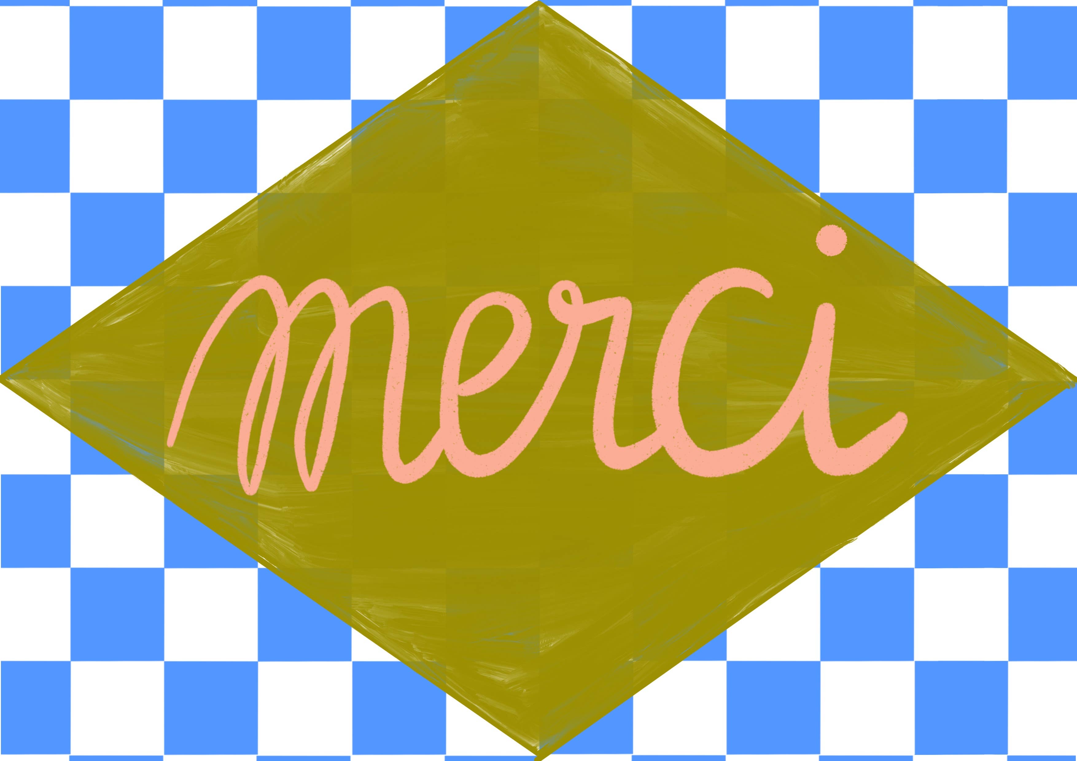 Merci | Postcard