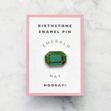 Birthstone Enamel Pins