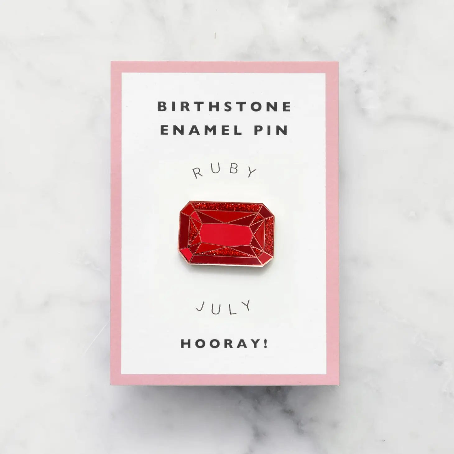 Birthstone Enamel Pins