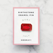 Birthstone Enamel Pins