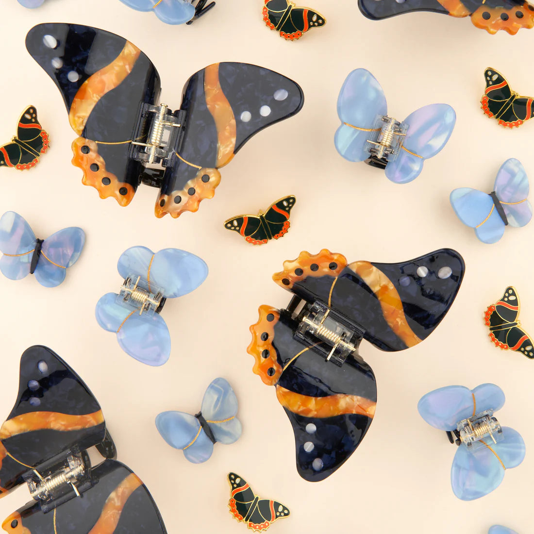 Coucou Suzette | Black Butterfly Hair Claw